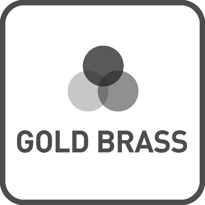 Colour: golden brass