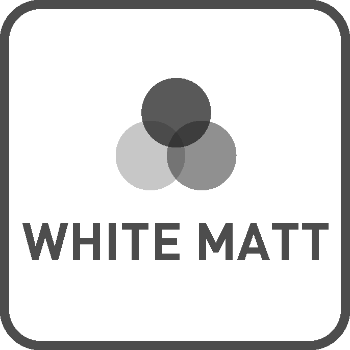 Цвят: бял мат