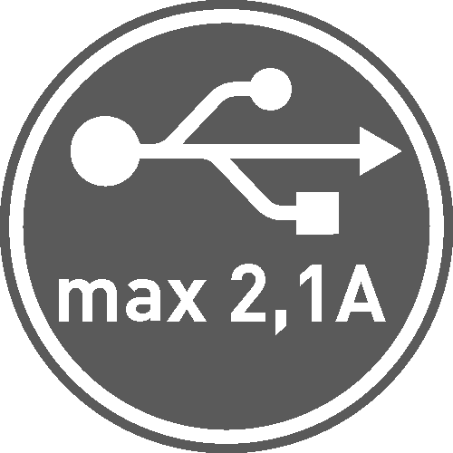 Max load USB ports [A]: 2,1